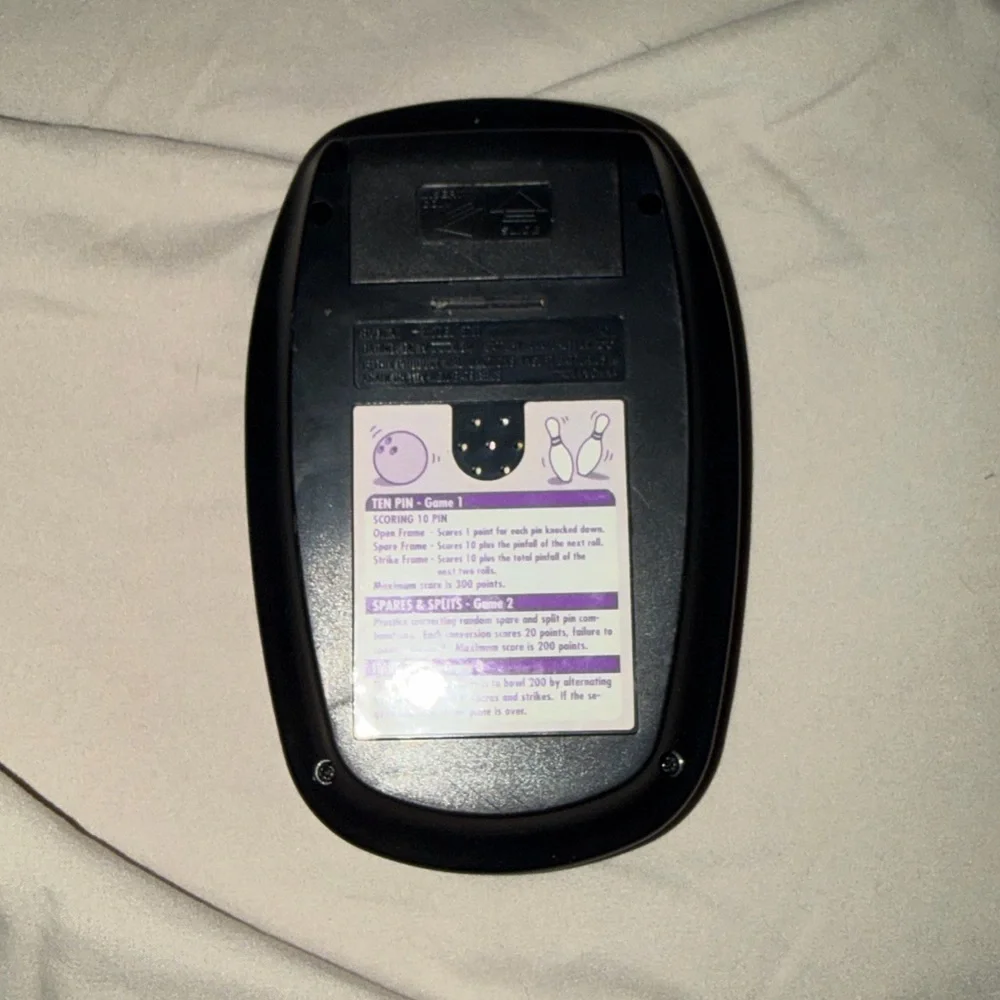Radica King Pin Bowling Handheld Game 3733 TESTED‎ AND WORKS